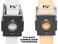 MIBRO 300681 Door Lock and Deadbolt Installation Kit Made of Carbon Steel and Designed for Wood Doors Black