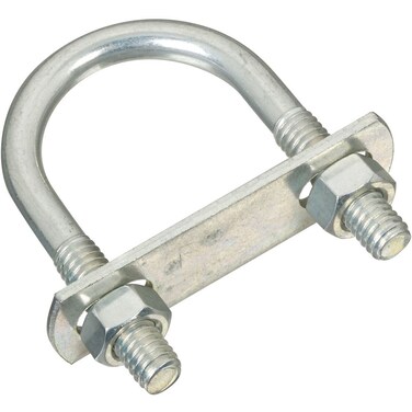 National Hardware N222125 2190 U Bolts in Zinc 512516x138x212