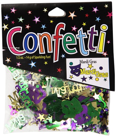 Beistle Mardi Gras Confetti