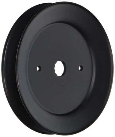 Maxpower 332512B Spindle Pulley Replaces CraftsmanHusqvarnaPoulan 129861 153535 173436 177865 532129861 532173436 532153535 Black