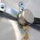 Trimax THP2XL Keyed Alike Trailer Door Lock Pack of 2 Silver