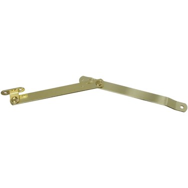 National Hardware N208611 V1890L Folding Support in Brass