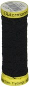 Gutermann Elastic Thread 11 YardsBlack