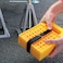 Camco CamperRV Stabilizing Jack Pads  Features Interlocking Design  Includes Handy Strap for RV Storage and Organization  Molded of Strong UV Stabilized Polypropylene  4Pack 44595
