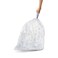 simplehuman Code J Custom Fit Drawstring Trash Bags 100 Count 3045 Liter  812 Gallon White