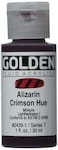 Fluid Acrylics by GOLDEN Alizarin Crimson Hue 1 fl oz Bottle Professional Acrylic Paint Transparent