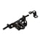National Hardware N165506 Sliding Bolt Door  Gate Latch Steel Coated with WeatherGuard Protection Black