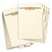 Smead Stackable Folder Divider with Fastener Bottom 15Cut Tab Letter Size Manila 50 per Box 35600