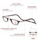 Clic Magnetic Reading Glasses Expandable Adjustable Temple Computer Readers Original Expandable MXL Tortoise 200 Magnification