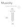 Musiclily 3mm Electric Guitar Bass Pickguard Screws Pick Guards Scratch Plate Mounting Screws for Fender Strat ST Tele TL Stratocaster Telecaster LP Les Paul SG Guitar Black Pack of 50