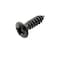 Musiclily 3mm Electric Guitar Bass Pickguard Screws Pick Guards Scratch Plate Mounting Screws for Fender Strat ST Tele TL Stratocaster Telecaster LP Les Paul SG Guitar Black Pack of 50