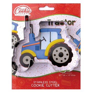 Farm Tractor Cookie Cutter Premium FoodGrade Stainless Steel Dishwasher Safe