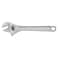 Klein Tools 50710 Adjustable Wrench Extra Capacity Jaw Forged Drive Wrench with High Polish Chrome Finish 10Inch