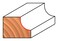 Freud 30106 12 Radius Cove Bit with 14 Shank