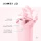 Simple Modern Stainless Steel Shaker Bottle with Ball 24oz  Metal Insulated Cup for Protein Mixes Shakes and Pre Workout  Rally Collection  Blush