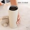 Simple Modern Stainless Steel Shaker Bottle with Ball 24oz  Metal Insulated Cup for Protein Mixes Shakes and Pre Workout  Rally Collection  Blush
