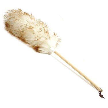 Norpro 24Inch Pure Lambs Wool Duster with Wood Handle