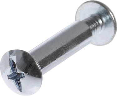 Hillman 44805 1024 x 2Inch Steel Binding Posts with Steel Screw 12Pack Zinc