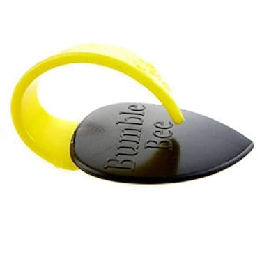 Fred Kelly Picks D5TM3 Delrin Bumblebee Teardrop Medium Guitar Pick