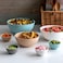 Nordic Ware Mini Prep and Serve Mixing Bowls Set 4Piece EarthTones