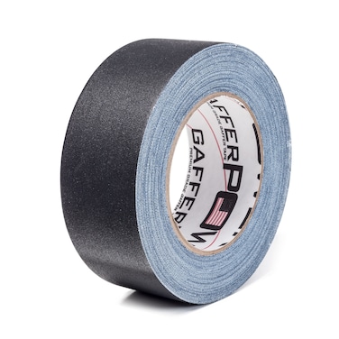 Gaffer Power Proudly Made in The USA Real Professional Grade Gaffer Tape Heavy Duty Gaffers Tape NonReflective Multipurpose 2 Inches x 30 Yards Black