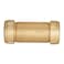 Eastman 5 Inch Long Pattern Compression Coupling 1 Inch IPS x 114 Inch CTS Brass Plumbing Fitting 20547LF