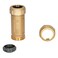 Eastman 5 Inch Long Pattern Compression Coupling 1 Inch IPS x 114 Inch CTS Brass Plumbing Fitting 20547LF