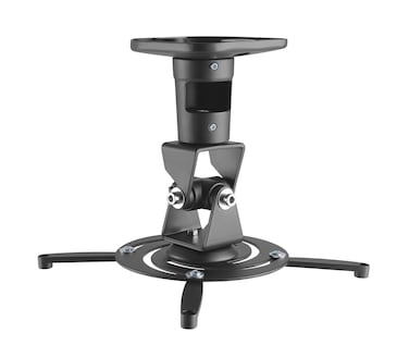 AMER Projector Mount  Ceiling Bracket LCD DLP Tilt 360 Swivel 30lbs Black