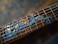 Jockomo Dragon Fret Abalone Blue Guitar Inlay Sticker