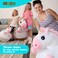 WALIKI Horse Hopper Ball for Kids  Hippity Hop  Jumping Hopping Ball  Sit  Bounce Small Ages 35 Unicorn