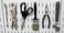 Wall Control Pegboard Standard Slotted Hook Pack  Slotted Metal Pegboard Hooks for Wall Control Pegboard and Slotted Tool Board  White