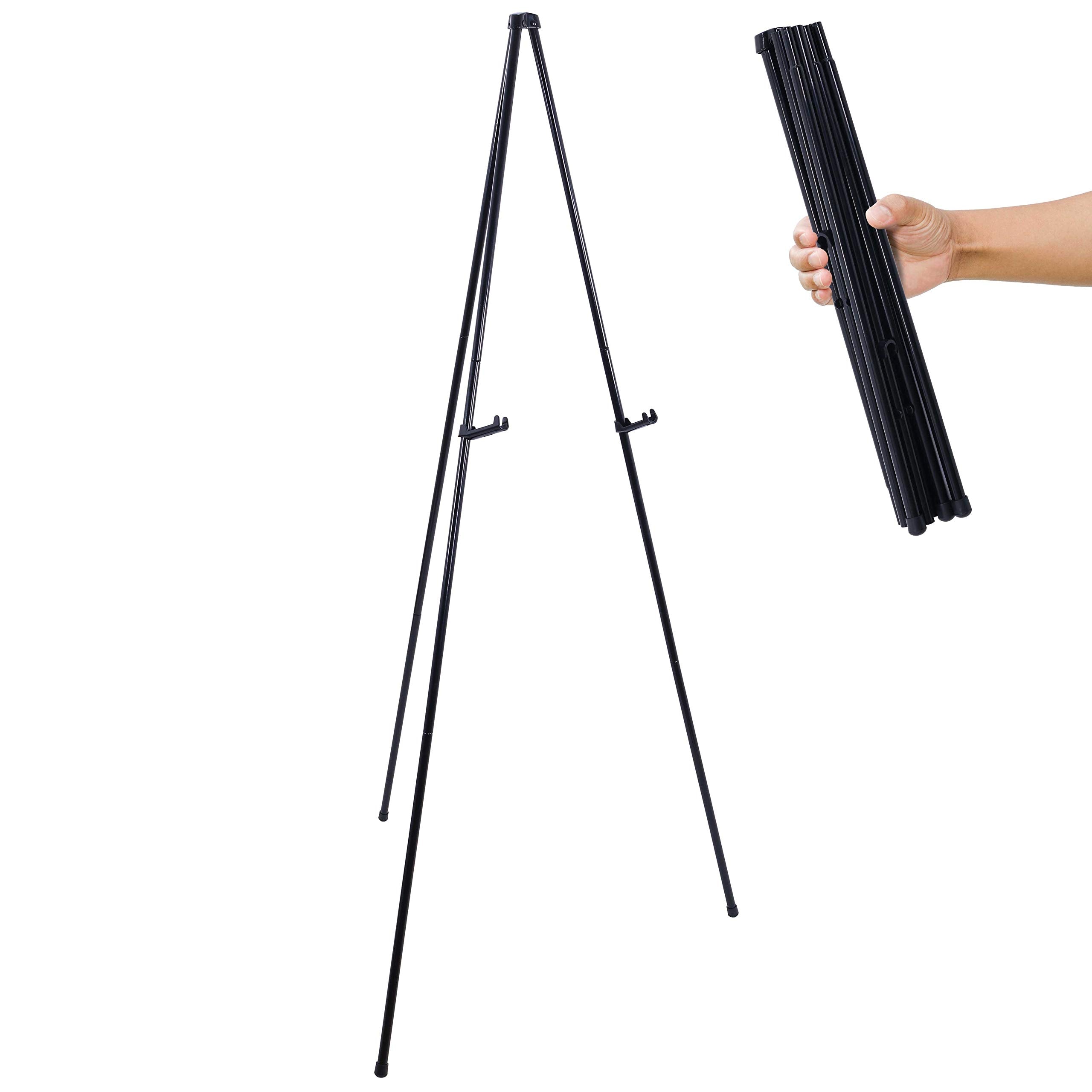 يو إس آرت سابلاي Us Art Supply 63 High Heavy Duty Steel Easy Folding Display Easel 10 LBS