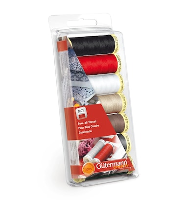 AE GUTERMANN CONSUMER DIV Basic Gutermann SewAll Polyester Thread Set7 Spools