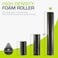 ProsourceFit High Density Foam Rollers 36  inches long Firm Full Body Athletic Massage Tool for Back Stretching Yoga Pilates Post Workout Muscle Recuperation Black