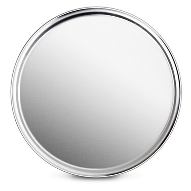 New Star Foodservice 50776 Pizza PanTray Wide Rim Aluminum 18 Inch