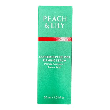 PEACH  LILY  Copper Peptide Pro Firming Serum  Hyaluronic Acid  Squalane  AntioxidantRich Korean Herbal Roots  Visibly Smoothes Fine Lines  Wrinkles  30 ml  101 fl oz