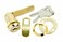 First Watch Security 1281 Cabinet  Drawer 118 Utility Cam Lock Polished Brass Finish 1 Count Pack of 1