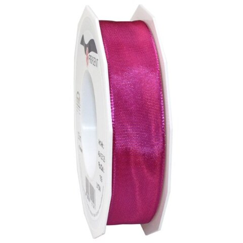 Morex Ribbon French Wired Lyon Ribbon 1Inch by 27Yard Spool Magenta 4642525169