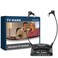 TV  EARS Analog Wireless Headset System  Wireless Headset for TV Ideal for Seniors  those with Hearing Difficulties Plug N Play RF Transmitter Headset with TV Earbuds Compatible with Most TVs