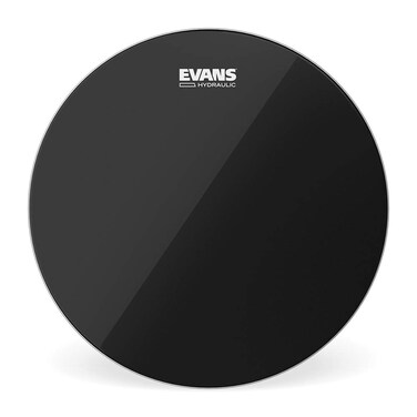 Evans Black Hydraulic Bass Drum Head  22 Inch