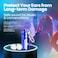 High Fidelity Ear Plugs for Hearing Protection  Discreet Clear Ear Plugs for Concerts Festivals  Noisy Events  Up to 18dB Background Noise Reduction Reusable Ear Plugs  Comes with Aluminum Case