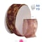 Morex Ribbon 74056050619 Snowflake 25 X 50 YD Nylon Sheer Wired Glitter Ribbon BurgundyGold Ribbon Art Supplies for Christmas Decorations Indoor Christmas Ribbon for Gift Wrapping Art Set