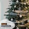 Morex Ribbon 74056050619 Snowflake 25 X 50 YD Nylon Sheer Wired Glitter Ribbon BurgundyGold Ribbon Art Supplies for Christmas Decorations Indoor Christmas Ribbon for Gift Wrapping Art Set