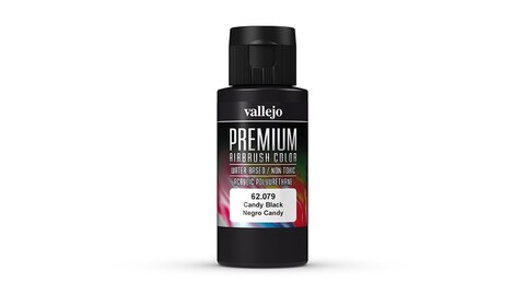 Vallejo Color Candy Black Candy Black Premium RC Colors