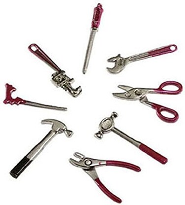 Dollhouse Miniature Tool Set