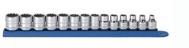 GEARWRENCH 14 Pc 38 Drive 12 Pt Standard Socket Set Metric  80560