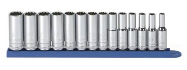 GEARWRENCH 14 Pc 38 Drive 12 Pt Deep Socket Set Metric  80562