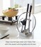 YAMAZAKI Home Ladle Holder  Lid Stand For Utensils In Kitchen Steel Water Resistant No Assembly ReqWhite