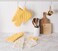 DII Basic Terry Collection Quilted 100 Cotton Potholder Yellow 3 Piece