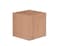 4 Inch Solid Wood Block Cube  1 Block